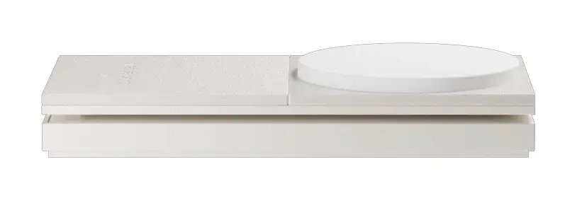Wireless charger native union Rise 2-In-1 Qi2 Sandstone Photo 3