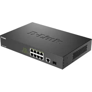 Network switch D-Link DGS 1010MP with 8 PoE++ ports, 1 Gbps per port