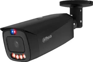 IP kamera DAHUA IPC-HFW3649T1-AS-PV-0280B-PRO-BLACK — āra PoE uzraudzības kamera