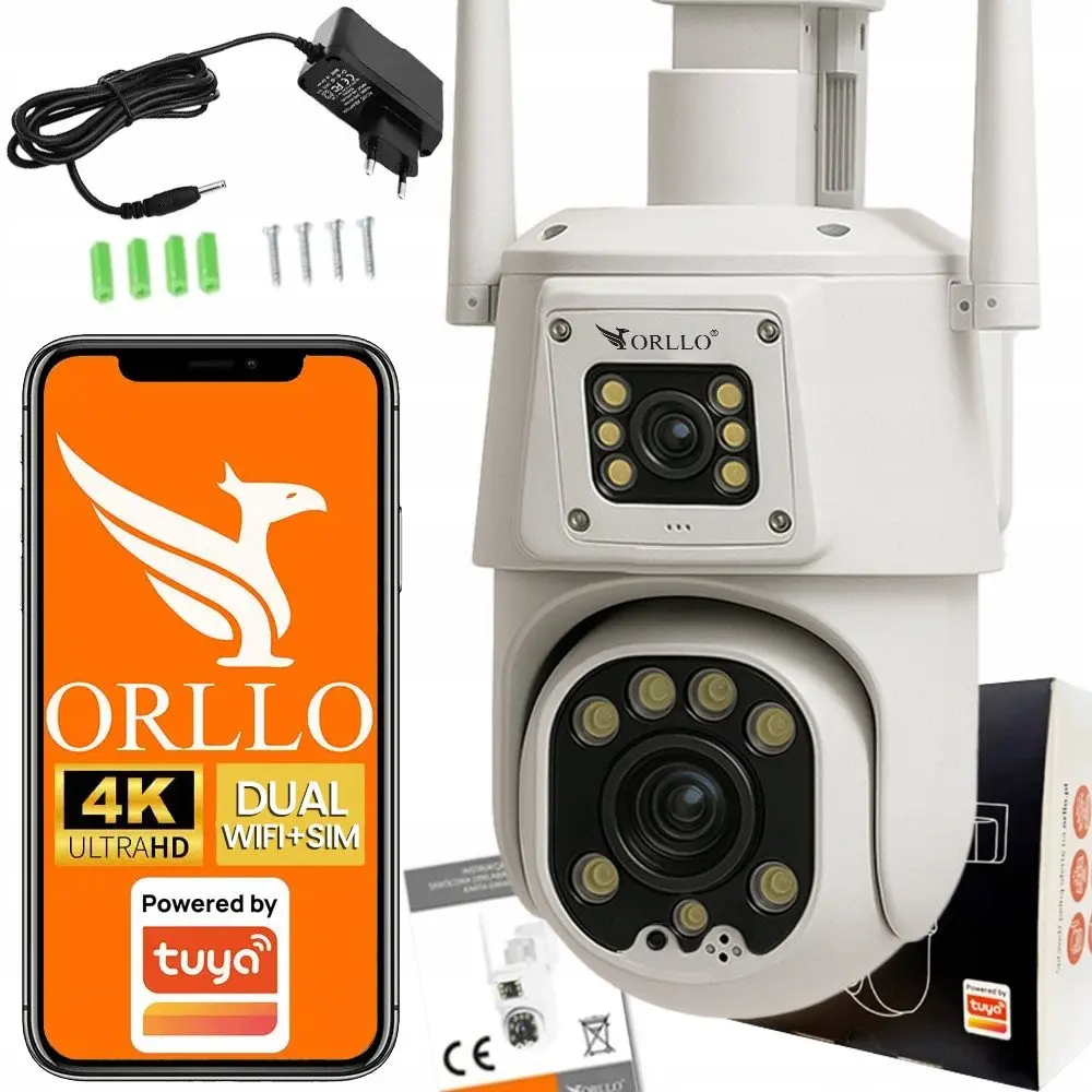 IP camera ORLLO TZ8 Dual 4MP+4MP Photo 2