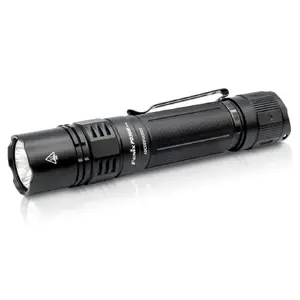 Hand flashlight Fenix PD36PROBK Black LED USB rechargeable Li‑Ion 5000 mAh IP68 2 m waterproof 145.8 mm 169 g 30 lm