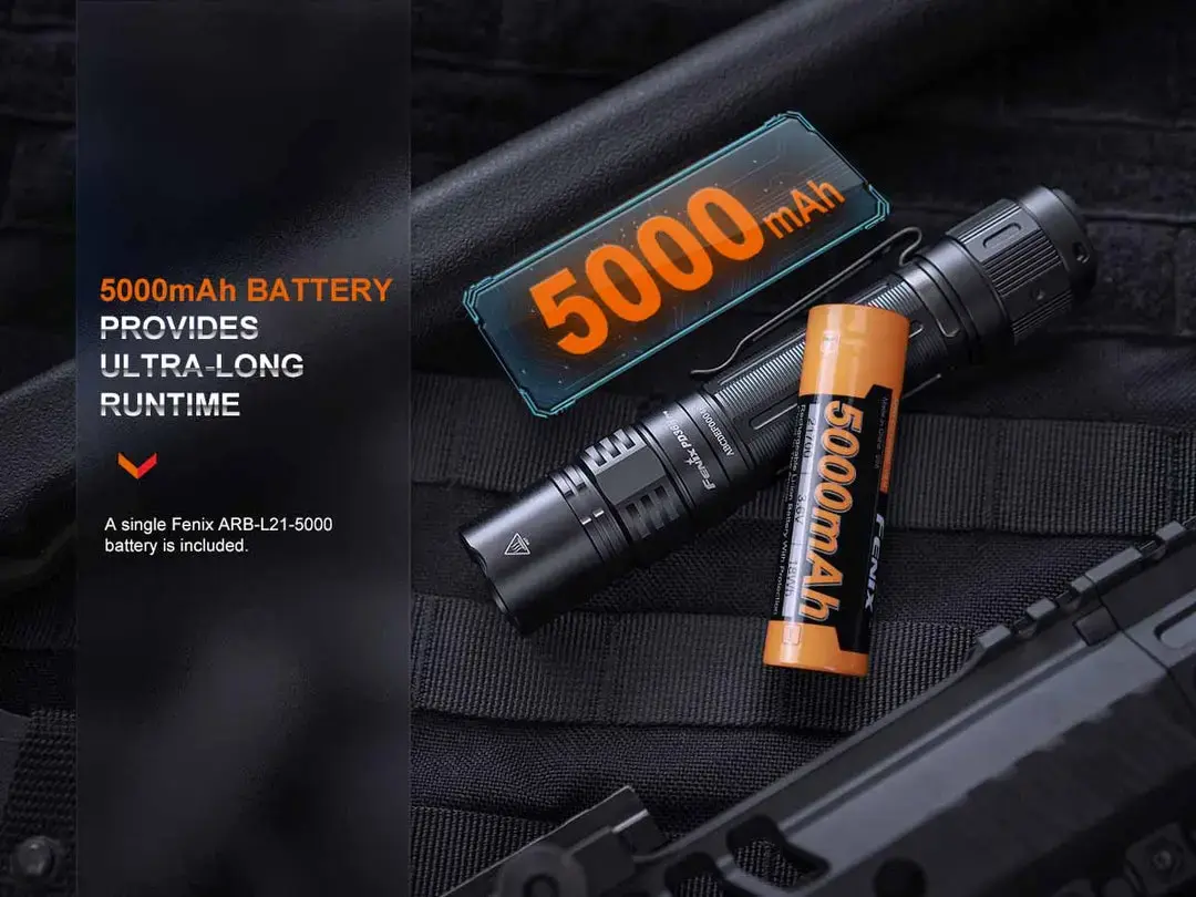 Ручной фонарь Fenix PD36PROBK USB Li‑Ion 5000 мА·ч Photo 7