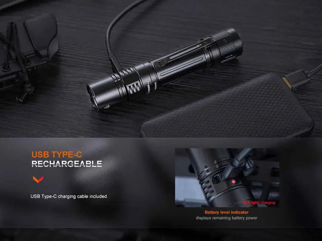 Ручной фонарь Fenix PD36PROBK USB Li‑Ion 5000 мА·ч Photo 8