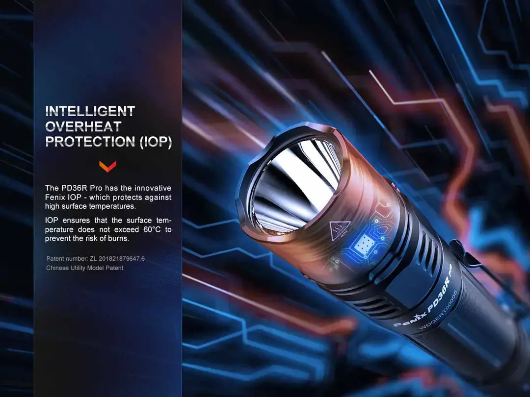 Ручной фонарь Fenix PD36PROBK USB Li‑Ion 5000 мА·ч Photo 12