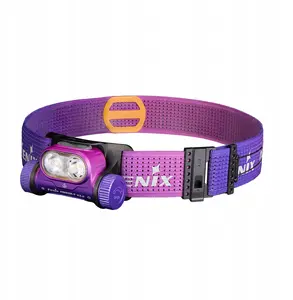 Headlamp Fenix HM65R-T nebula - rechargeable headlamp with adjustable beam and helmet-ready design