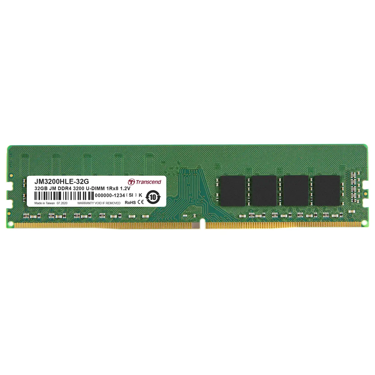 Transcend JetRam DDR4-3200 U-DIMM 32GB RAM module Photo 2
