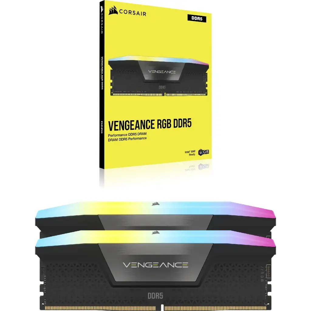 Atmiņas modulis CORSAIR Corsair Vengeance RGB CMH96GX5M2B7000C40 Photo 2