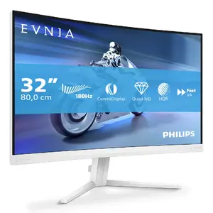 Datora monitors Philips Evnia 5000 32M2C5501/00 31,5" 2560×1440 QHD LCD 1 ms 16:9 VESA Balts
