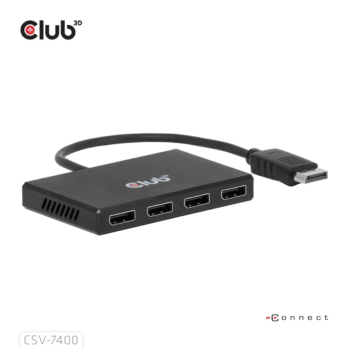 DisplayPort Quad Hub club 3d — 4×4K@30Гц MST Photo 6