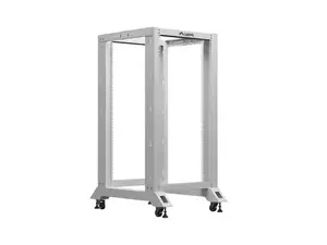 LANBERG 19" open rack 22U 600x800 mm grey