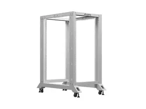 LANBERG Open Rack 19" 22U 600x1000 mm Grey — 22U 19-inch Open Frame Rack