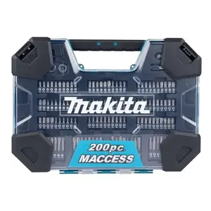 Drill and screwdriver bit set Makita E-22610 — assorted 200-piece set of drill and screwdriver bits