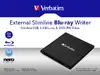 VERBATIM Ārējais Slimline Blu‑Ray RW V-43890 Photo 6