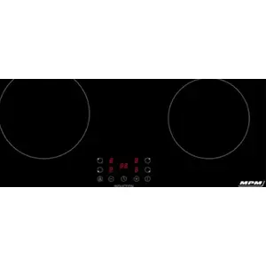 Induction hob MPM MPM-60-IM-13/N, built-in, 60 cm, black, touch controls