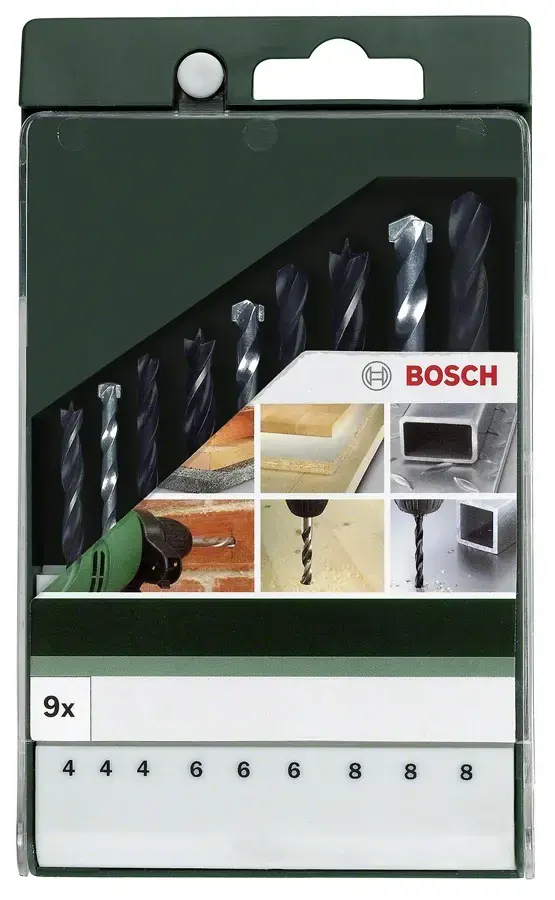 Набор сверл Bosch 2609255483 для кирпича, металла, дерева Photo 2