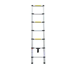 Telescopic aluminum ladder G21 GA-TZ9-2,6M — 2.6 m working height, model 6390382