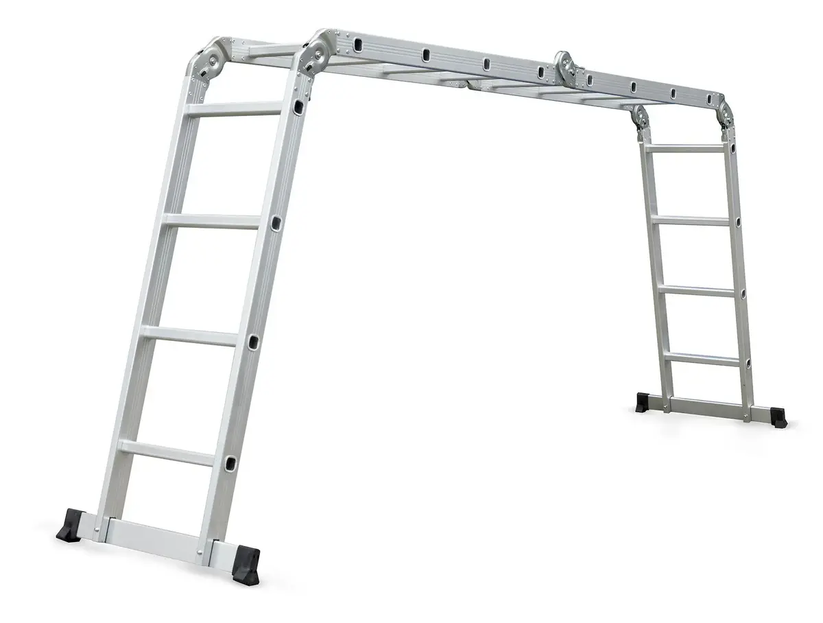 Aluminum ladder G21 GA-SZ-4x4-4,6M Photo 3