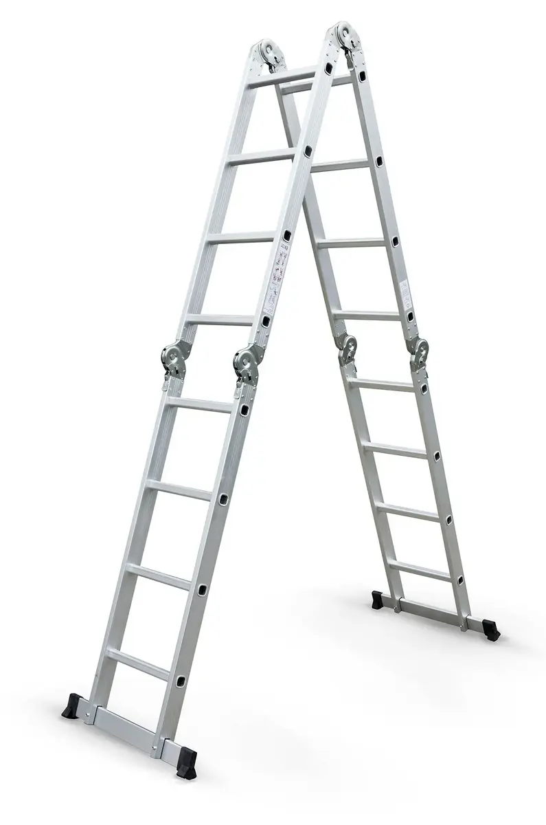Aluminum ladder G21 GA-SZ-4x4-4,6M Photo 4