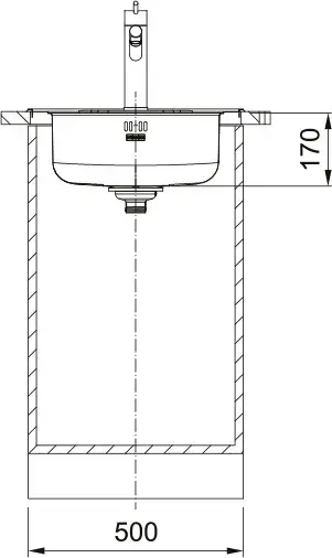 Кухонная мойка Franke Rondo ROL 610-39 Photo 3