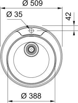 Кухонная мойка Franke Rondo ROL 610-39 Photo 2