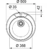 Кухонная мойка Franke Rondo ROL 610-39 Photo 2