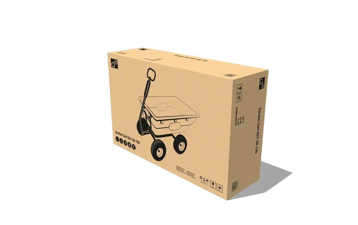 Garden cart carriage G21 GA 120 Photo 5