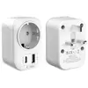 Ceļojumu adapteris Tech-Protect TA100 UK→EU Photo 2