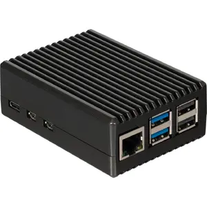 Case Raspberry Pi RB-ALUCASEP5-08 for Raspberry Pi 5 91×34×65 mm Black