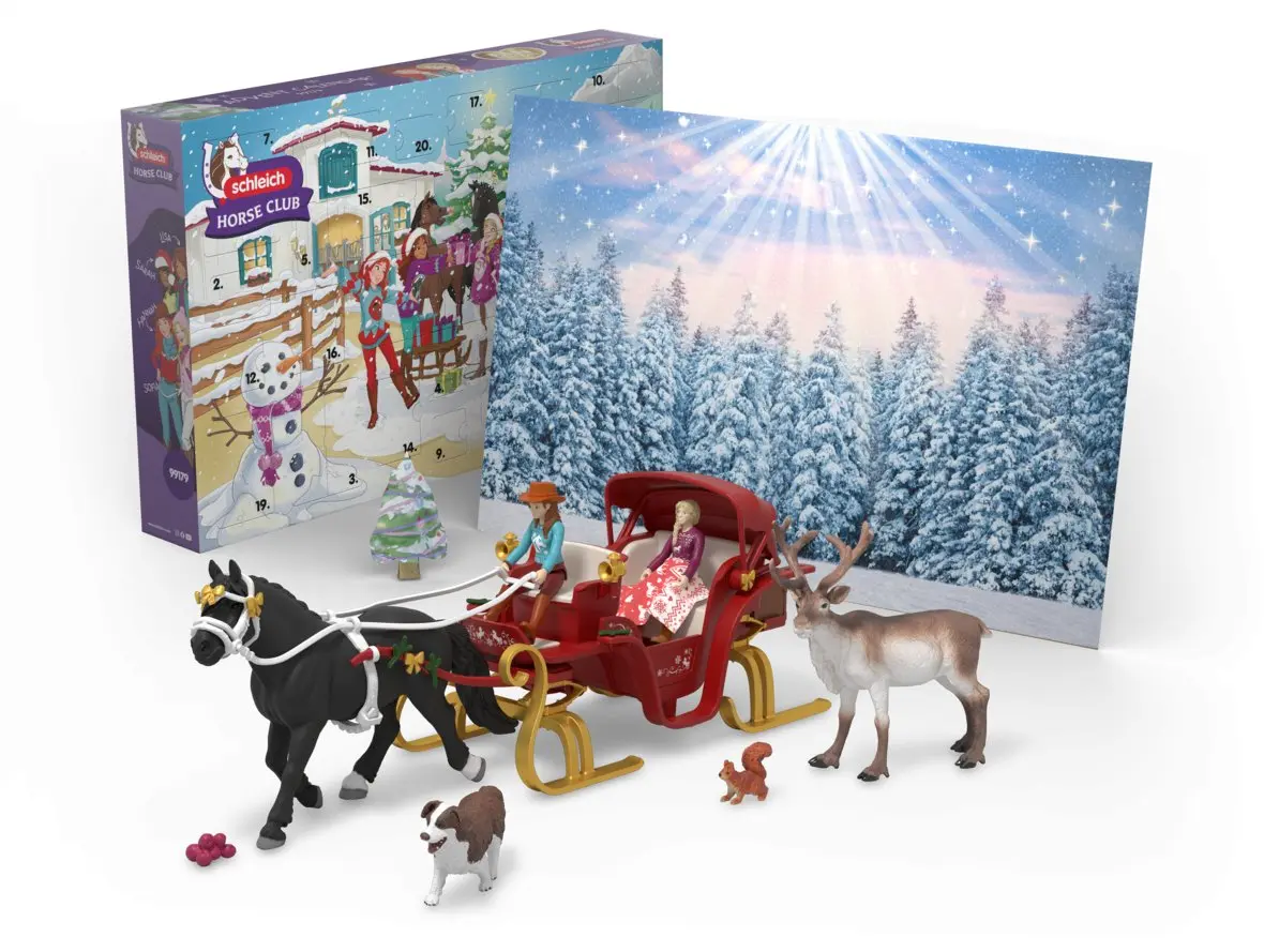 Большой адвент-календарь Schleich HORSE CLUB 2025 Photo 11