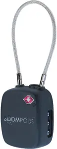 Bag tracker Boompods LOCK TSA Universal Grey with Bluetooth connectivity and compact design
