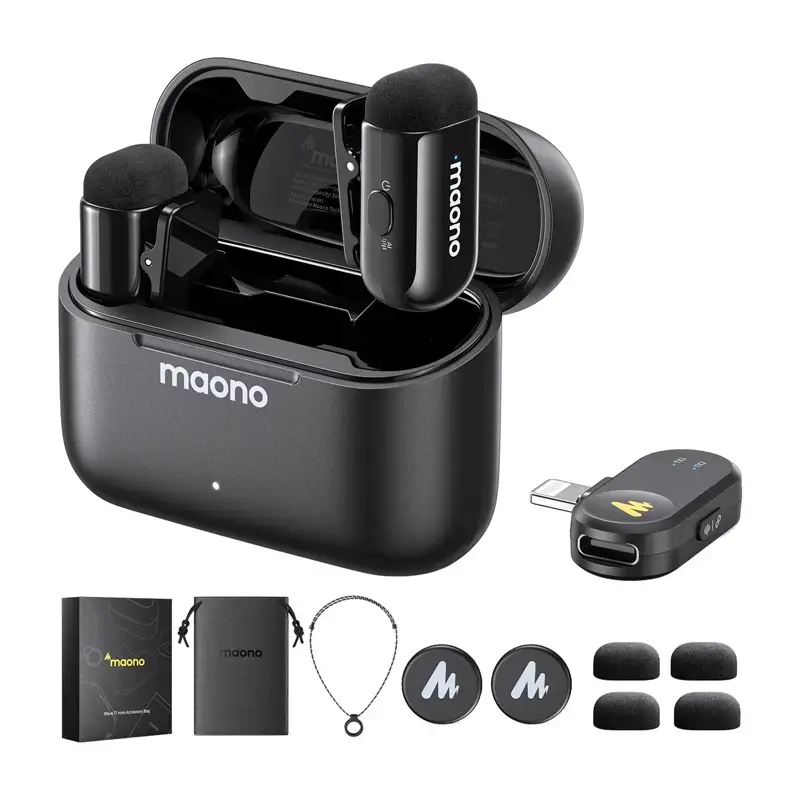 MAONO WM622 PB2 беспроводной петличный микрофон Photo 4
