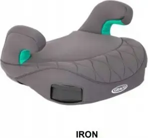 Bērnu auto sēdeklis GRACO Booster Max R129 bērniem 135–150 cm, Iron