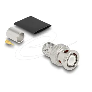 Coaxial connector DELOCK 91770 — male/female RF adapter for coaxial cables