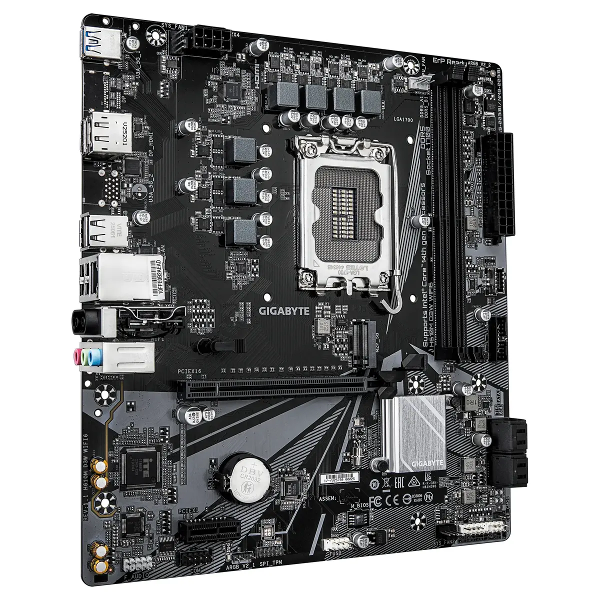 GIGABYTE H610M D3W WIFI6 Motherboard Photo 3