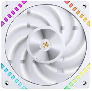 120mm ARGB PWM Case Fan Jonsbo HF2-120 White — 120 mm, PWM, ARGB