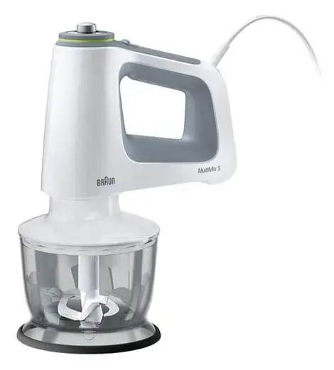 Rokas mikseris BRAUN MultiMix 5 HM 5137 750 W pelēks/balts Photo 3