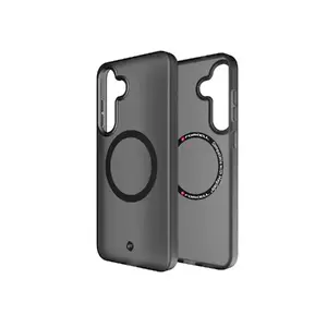 Protective Mag Cover Riff Forcell Dual Layer 4D Technology for Samsung Galaxy S25 Ultra S938 Black