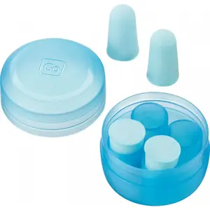 Reusable ear plug GoTravel 427 blue polypropylene pack of 6
