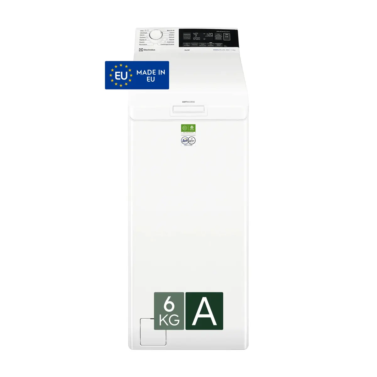 Electrolux EW8T363A veļas mašīna ar vertikālo