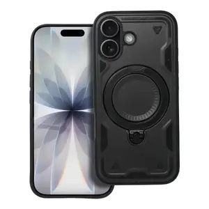 Protective back case Riff Frost Armor for Apple iPhone 17, slim hard-shell, black