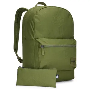 Mugursoma Case Logic Campus CCAM1216 Hawthorne Green ikdienas mugursoma Melns poliesters 30×27×43 cm 100% no pārstrādātiem materiāliem