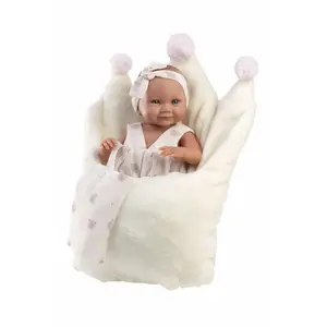 Vinyl Baby Doll 40 cm by Llorens with Realistic Features and Soft Body