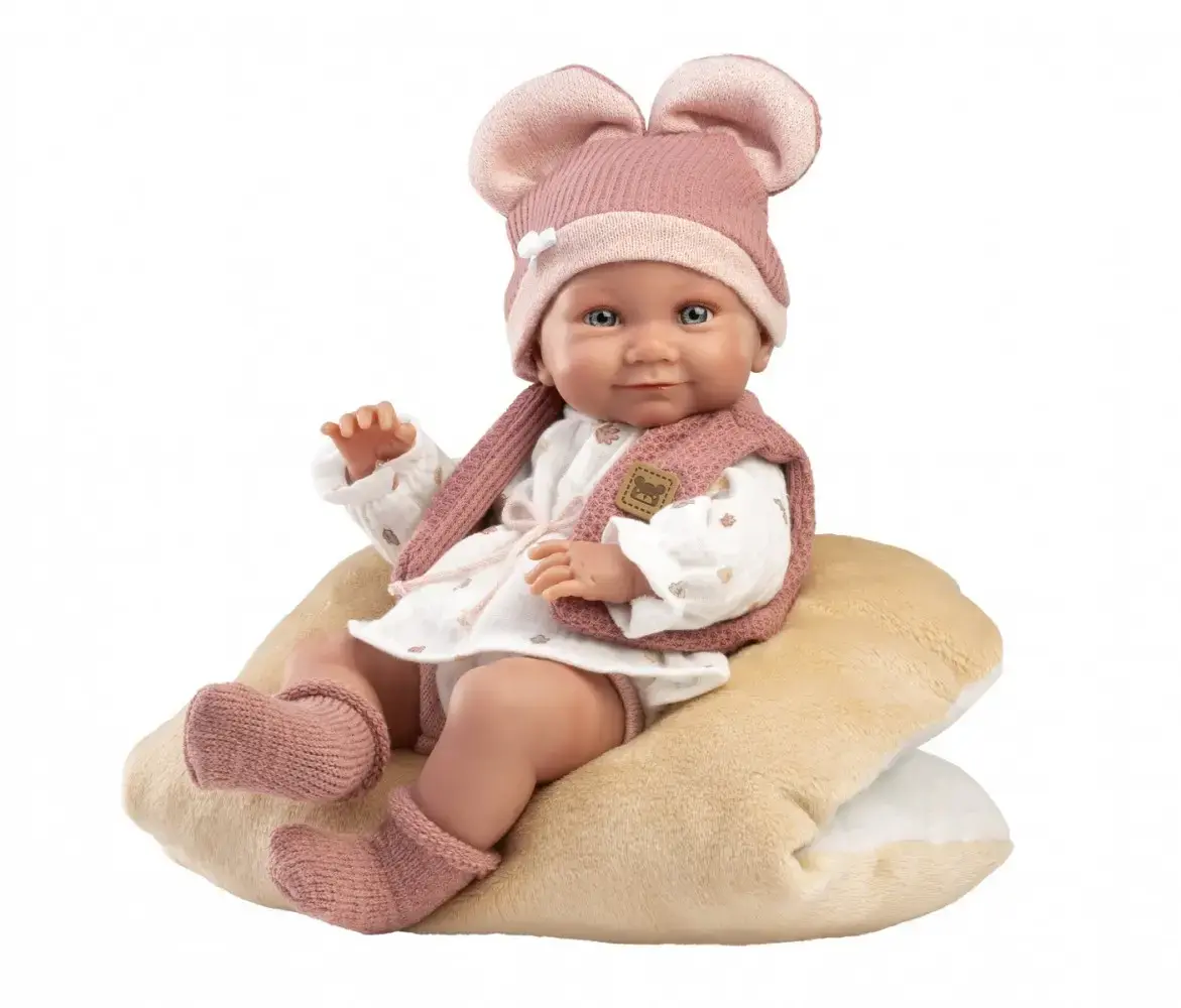 Llorens 40 cm baby vinyl doll Photo 2