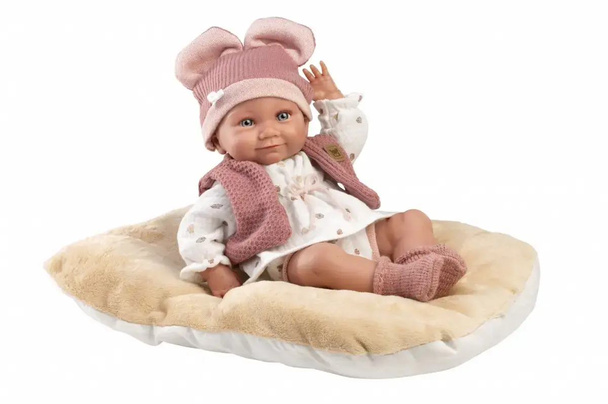 Llorens 40 cm baby vinyl doll Photo 3