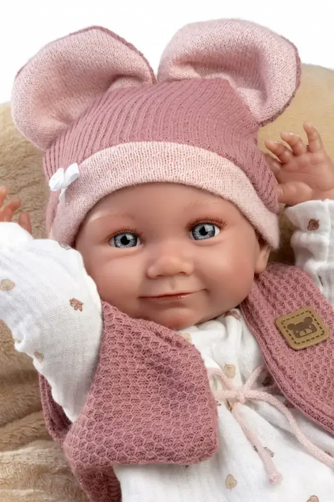 Llorens 40 cm baby vinyl doll Photo 4