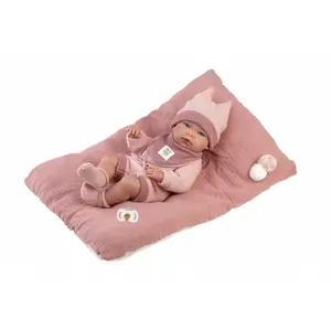 Doll Llorens 40 cm vinyl baby with realistic features and soft body