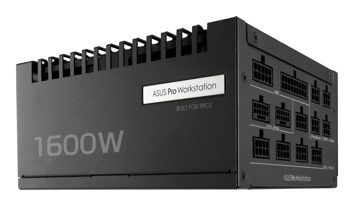 ASUS Pro WS 1600W Platinum блок питания Photo 8