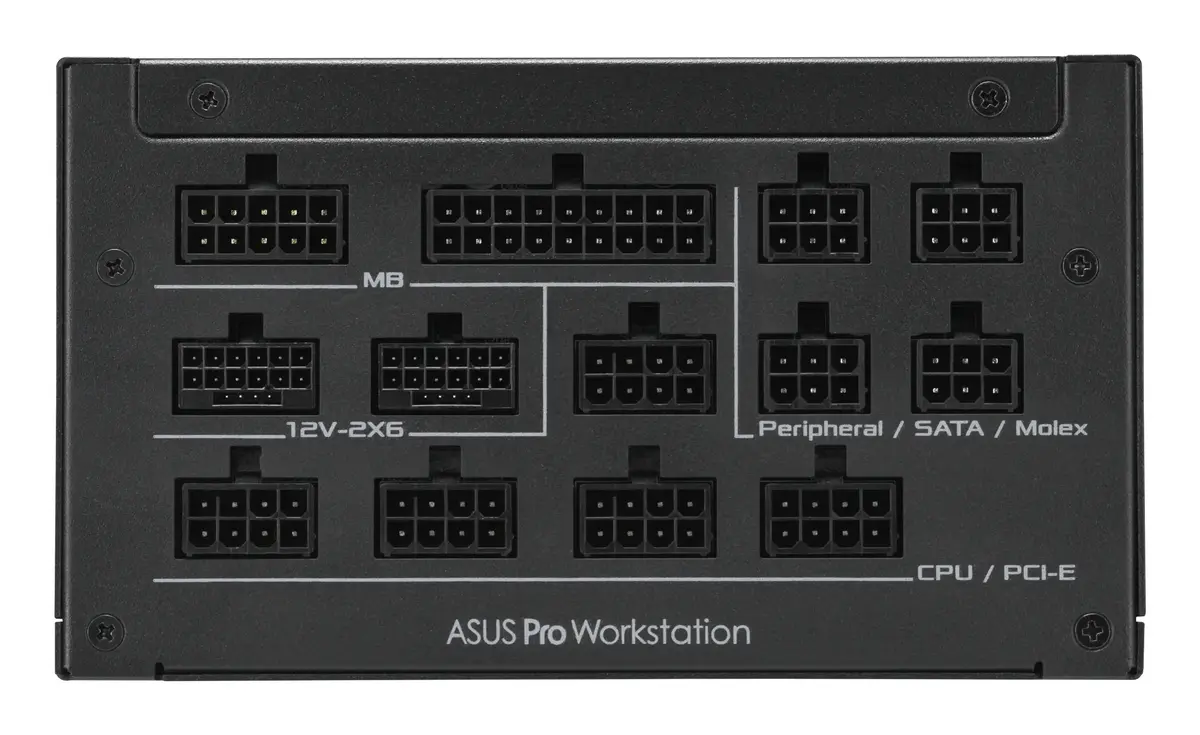 ASUS Pro WS 1600W Platinum блок питания Photo 9