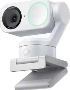 Insta360 Link 2 Standard Edition Webcam, 4K Ultra HD, 60 fps, USB-C, Arctic White