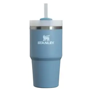 Termokrūze STANLEY The Quencher H2.O FlowState Tumbler, 0,6 l, ar salmiņu, zili-violeta